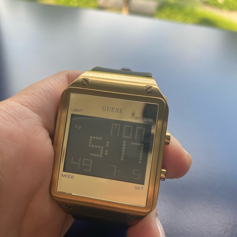 Guess digital watch, perfect condition.